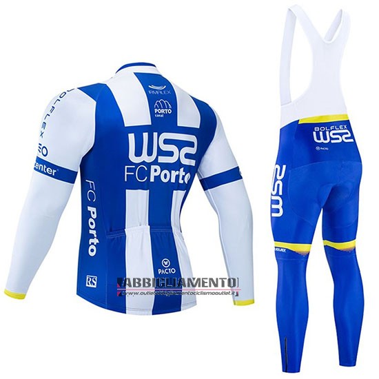 Abbigliamento W52-fc Porto 2020 Manica Lunga e Calzamaglia Con Bretelle Bianco Blu - Clicca l'immagine per chiudere